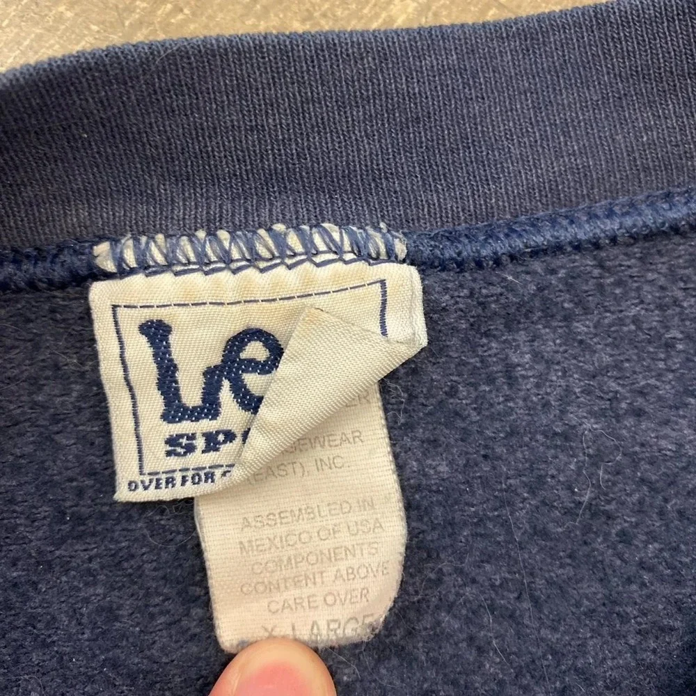 Vintage Tennessee Titans NFL Lee Sport Crewneck Sweatshirt 90s Size XL